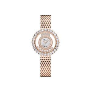 Chopard Happy Diamonds Icons 18Kt Rose Gold 30.3Mm Ladies Watch