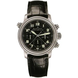 Blancpain Leman Flyback 2086F-1130M-53B Stainless Steel With Black Leather Men’S Watch Watch