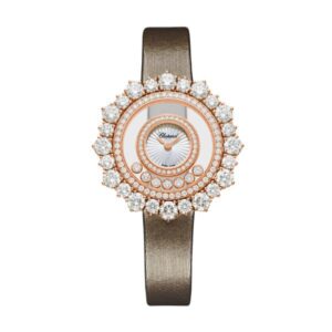 Chopard Happy Diamonds Joaillerie 36Mm Mother-Of-Pearl Dial Rose Gold Ladies Watch Ref. 209436-5001