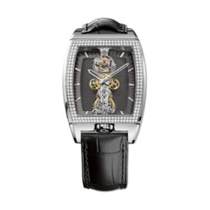 Corum Golden Bridge White Gold Diamonds Wrist Watch Ref. 213.151.69/0001 Gn1