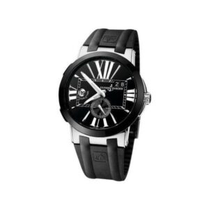 Ulysse Nardin Executive Dual Time Stainless Steel 43Mm Men’S Watch