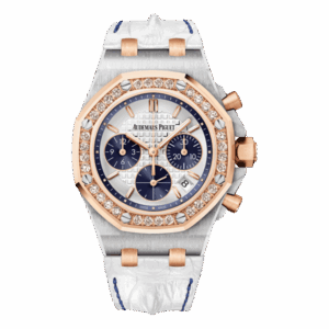 Audemars Piguet Royal Oak Offshore Chronograph 26234Sr.Zz.D202Cr.01 Gem-Set Bezel 37Mm Stainless Steel Ladies Watch