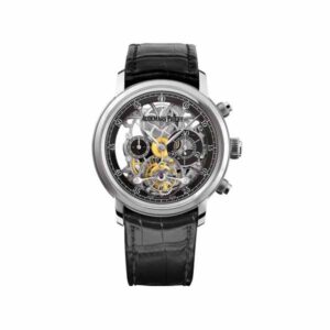 Audemars Piguet Jules Audemars 26346Bc.Oo.D002Cr.02 Tourbillon Chronograph 41Mm 18K White Gold Men’S Watch