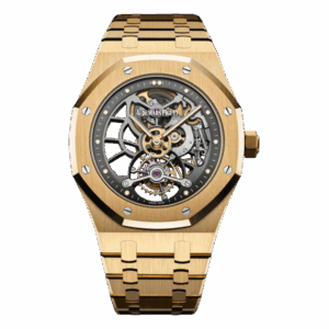Audemars Piguet Royal Oak Tourbillon 26513Ba.Oo.1220Ba.01 Extra-Thin Slate Grey Skeleton Dial 41Mm Men’S Watch