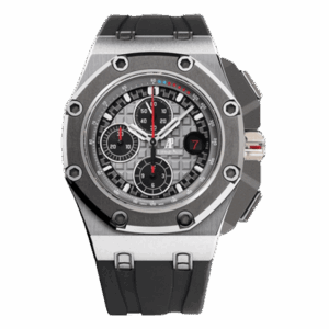 Audemars Piguet Offshore 26568Im.Oo.A004Ca.01 Anthracite Méga Tapisserie Dial Michael Schumacher Limited Edition Titanium Men’S Watch