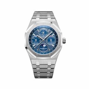 Audemars Piguet Royal Oak 26574St.Oo.1220St.02 Perpetual Calendar Blue Dial 41Mm Stainless Steel Men’S Watch