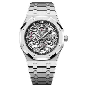 Audemars Piguet Royal Oak 26735St.Oo.1320St.01 Selfwinding Flying Tourbillon Openworked “50Th Anniversary” 41Mm Stainless Steel Men’S Watch