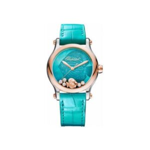Chopard Happy Fish 18Kt Rose Gold 36Mm Ladies Watch