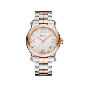 Chopard Happy Sport Round Quartz 36Mm Ladies Watch Ref. 278582-6002