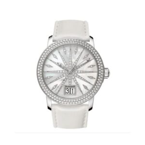 Blancpain Leman Grand Date 18Kt White Gold Ladies Watch
