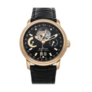 Blancpain Leman Tourbillon Grande Date Limited Edition 40Mm 18Kt Red Gold Men’S Watch