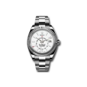 Rolex Sky Dweller 326934 Wh White Index 42Mm 18Kt White Gold Men’S Watch