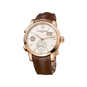 Ulysse Nardin Dual Time 42Mm 18Kt Rose Gold Men’S Watch