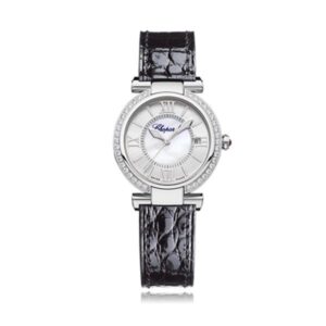 Chopard Imperiale Stainless Steel Diamonds &Amp; Amethyst Ladies Watch Ref. 388563-3003