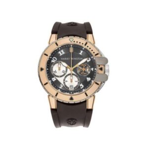 Harry Winston Project Z2 18Kt Rose Gold Ocean Diver Men’S Watch