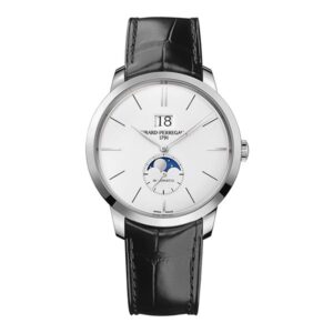 Girard Perregaux 1966 49556-53-132-BB6C Large Date Moonphase 40Mm 18K White Gold Men’s Watch