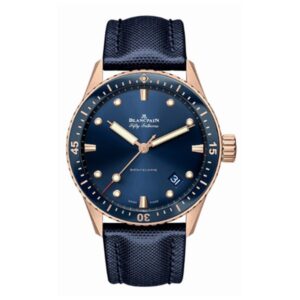 Blancpain Fifty Fathoms Bathyscaphe In 18K Rose Gold Men’S Watch