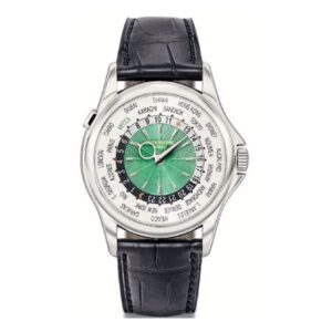 Patek Philippe 5130P-015 World Time Mecca 39.5Mm Platinum Limited Edition Men’s Watch