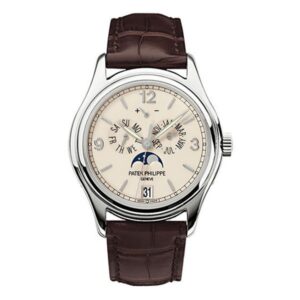 Patek Philippe Complications 5146G-001 Annual Calendar Moon Phases 39Mm 18K White Gold Watch