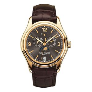 Patek Philippe Complications 5146J-010 Moon Phase Slate Grey Dial 39Mm 18K Yellow Gold Men’S Watch