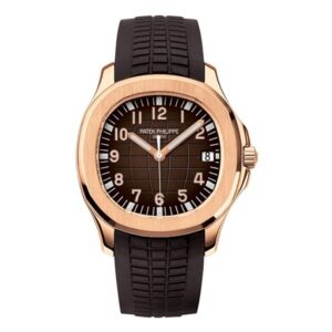 Patek Philippe Aquanaut 5167R-001 Brown Dial Arabic Numerals 40Mm 18K Rose Gold