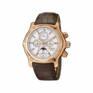 Ebel 1911 Btr Perpetual Calendar Chronograph 44.5Mm 18K Rose Gold Men’S Watch