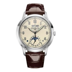 Patek Philippe Grand Complications 5320G-001 Perpetual Calendar Cream Dial 18Kt White Gold
