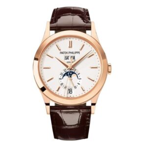 Patek Philippe Complications 5396R-011 Annual Calendar 18Kt Rose Gold 38mm White Dial Men’s Watch