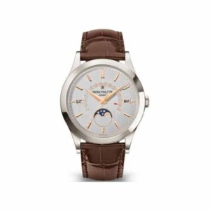 Patek Philippe Grand Complications 5496P-015 Platinum 39.5mm Silver Dial Men’s Watch