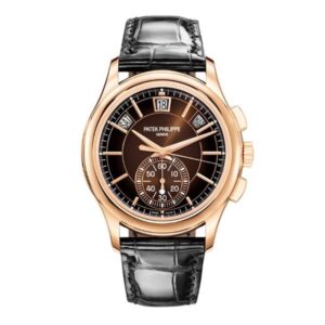 Patek Philippe Complications 5905R-001 Chronograph Brown Sunburst 18K Rose Gold Men’S Watch