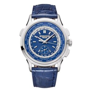 Patek Philippe Complications 5930G-010 Automatic 18K White Gold 39.5Mm Blue Dial Men’S Watch