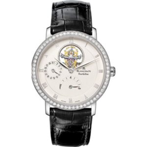 Blancpain Villeret Tourbillon 8 Day Power Reserve Mens Watch Ref.  6025-1942-55B