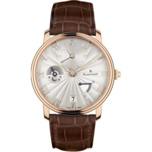 Blancpain Villeret Half Timezone Mens Watch Ref. 6665-3642-55B