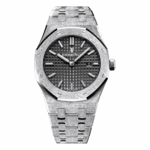 Audemars Piguet Royal Oak 33Mm 18Kt White Gold Frosted Ladies Watch