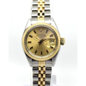 Rolex Oyster Perpetual Date Two Tone Ladies’ Watch