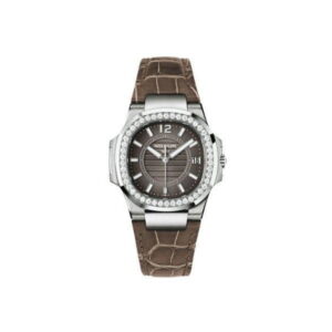 Patek Philippe Nautilus 7010G-010 White Gold Charcoal Grey Dial Ladies Watch