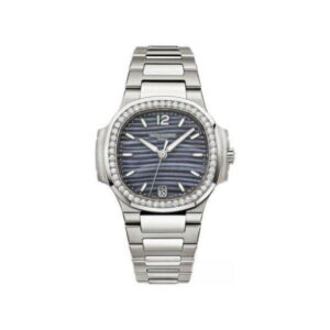 Patek Philippe Nautilus 7018/1A-010 Stainless Steel Blue Tinted Mop Dial Ladies Watch