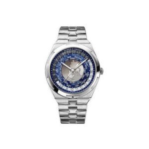 Vacheron Constantin Overseas World Time Stainless Steel 43.5Mm Men’S Watch