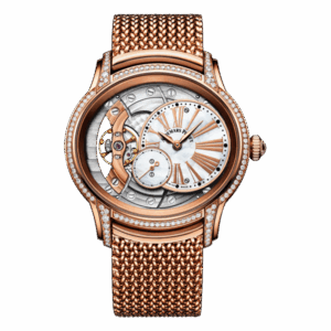 Audemars Piguet Millenary 77247OR.ZZ.1272OR.01 White Mother Of Pearl 39.5Mm 18K Rose Gold Watch
