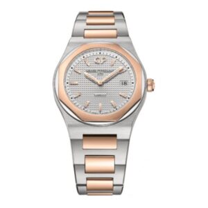Girard Perregaux Laureato 34Mm Stainless Steel/18K Rose Gold Ladies Watch 80189-56-132-56A