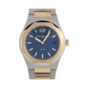 Girard Perregaux Laureato 34Mm Stainless Steel/18K Rose Gold Ladies Watch