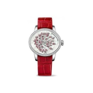 Girard Perregaux Cat’S Eye 18Kt White Gold 35Mm X 30Mm Ladies Watch