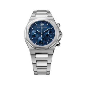 Girard Perregaux Laureato Chronograph Blue Dial 42Mm Stainless Steel Men’S Watch 81020-11-431-11A