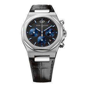 Girard Perregaux Laureato Chronograph 42Mm Stainless Steel Black Dial Men’s Watch 81020-11-631-Bb6A