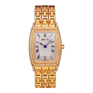 Breguet Heritage 30Mm 18K Yellow Gold Diamond Bezel Ladies Watch Ref. 8671Ba/11/Ab0.Dd00