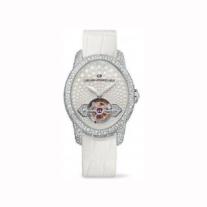 Girard Perregaux Cat’S Eye 18Kt White Gold 38Mm X 32.90Mm Ladies Watch