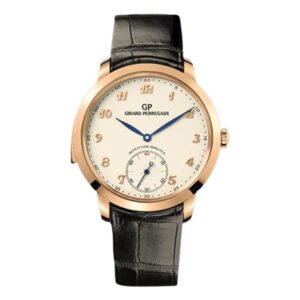 Girard Perregaux 1966 Minute Repeater 42Mm 18K Rose Gold With White Dial Men’S Watch