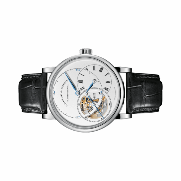 A Lange & Sohne Richard Lange Tourbillon 760.026F “Pour Le Merite” 18kt White Gold 42mm Men’s Watch - Image 3