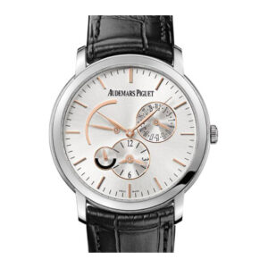 Audemars Piguet Jules Audemars Dual Time 26380BC.OO.D002CR.01 White Gold 41Mm Men’S Watch
