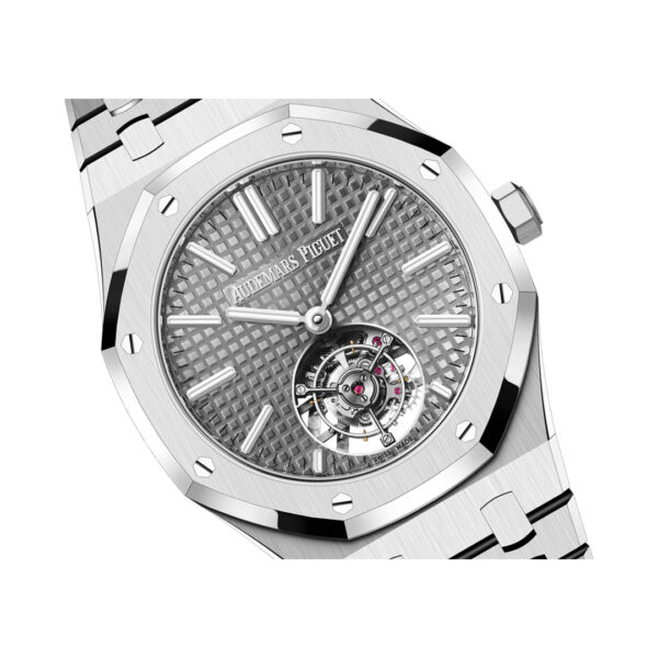 Audemars Piguet Royal Oak 26730ST.OO.1320ST.06 Flying Tourbillion Stainless Steel 41mm Grey Dial - Image 2